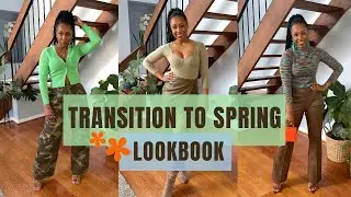 TRANSITION TO SPRING LOOKBOOK | Dressy Casual Outfit Ideas | The New Nefertiti