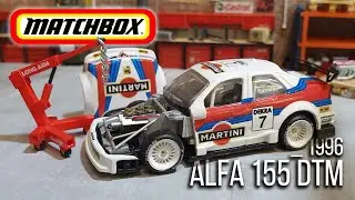 MATCHBOX Restoration & Custom : 1996 Alfa Romeo 155 DTM with Engine