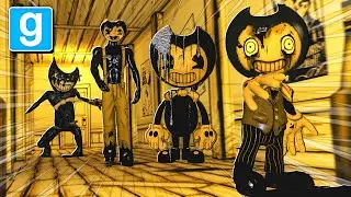 BRAND NEW BENDY AND THE INK MACHINE CHAPTER 1 MAP REMASTER SPOTLIGHT in Garry's Mod Sandbox