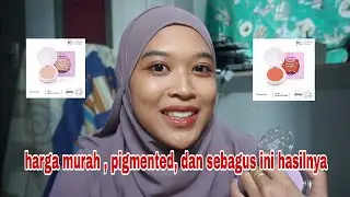 JUST MISS BLUSH ON DAN HIGHLIGHTER CUMAN 16RIBU TAPI PIGMENTED !