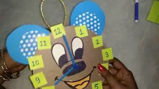 How To Make Wall Clock  From Cardboard by tc