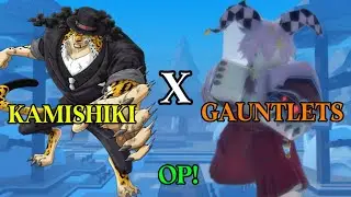[GPO] ARENA USING THE MOST BROKEN BUILD ( kamishiki x gauntlets )