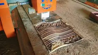 Up to Down Wooden PCs Engraving With Single Head CNC. part 2