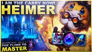 I AM THE CARRY NOW! HEIMERDINGER! - Climb to Master | League of Legends