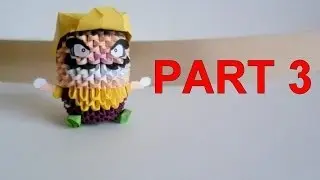 Origami 3D : Wario PART 3