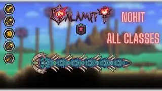 Terraria Calamity: Aquatic Scourge Master Death Mode No Hit All Classes
