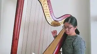 A. Hasselmans Rouet from Trois Petites Pieces Faciles for Harp
