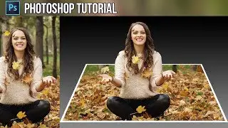 How to Make a 3D, Happy Girl Pop-Out Photo Effect .( Adobe Photoshop CC Tutorial )