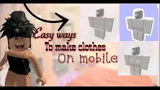 how to make Roblox clothes an easy way 😱on mobile (2021)