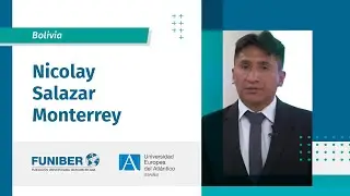 El alumno de Bolivia Nicolay Salazar Monterrey comparte las ventajas del estudio virtual