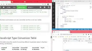 W3School JavaScript Type Conversion P2