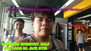 Push and Pull Wednesday: Shoulders Workout | Gym Workout Vlog