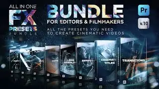 FX Presets Pack | Transitions, Titles, Effects, VHS, Sounds & More