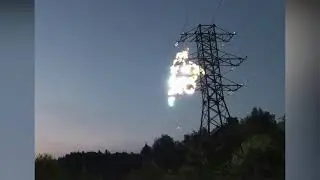 Short circuit on 110 kV transmission lines