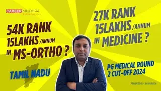 Tamil Nadu PG Medical Round 2 Cut-Off 2024 📊