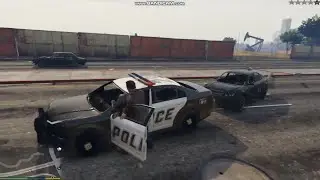 Grand Theft Auto V. GTA5. Что будет если следить за копами. What happens if you follow the cops