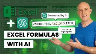 I Automated my Excel formulas! VLOOKUPs, Labeling, and more - with GPT AI