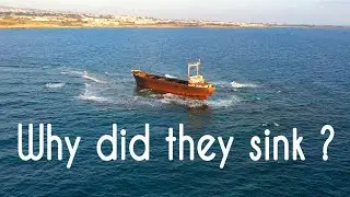 Demetrios II and Edro III shipwrecks |  Cyprus tourist sight