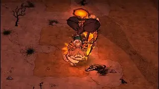 Don't starve together - Killing Dragonfly as Walter (No walls, no cheese)