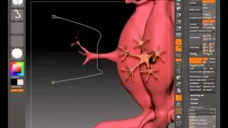 Elder Thing - Dynamesh - Time Lapse