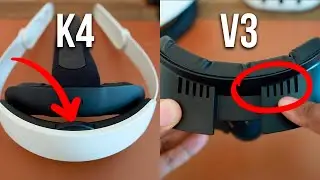A close look at the Kiwi Design K4 Headstrap & V3 Facial Interface