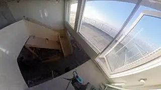 Naikoon’s CLT staircase 360 timelapse