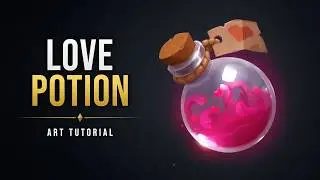 HOW TO DRAW A LOVE POTION! Full Digital Art Tutorial ● SephirothArt