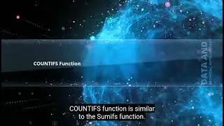 Part 3.6- Statistical Function | SumIF function| CountIF function in Excel