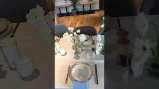 Это просто Вау ❤ Очень красивая камерная свадьба с рассадкой за общим прямоугольным столом  #wedding