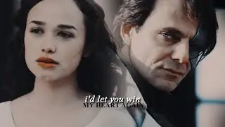 i'd let you win.