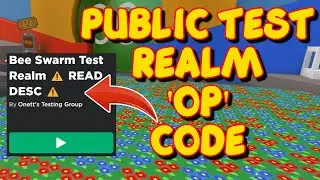 PUBLIC TEST REALM CODE - LIMITED TIME