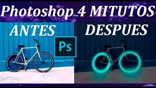 tutorial como hacer resplandor exterior photosop Bus24