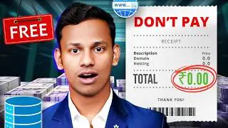 Free Website Hosting + Free Domain 🔥 Basic Full Tutorial