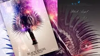 Black Angel SpeedArt Photoshop