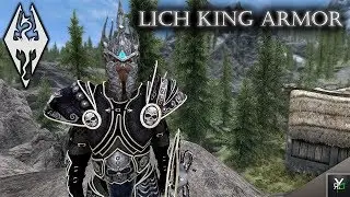 LICH KING ARMOR: Armor Mod!- Xbox Modded Skyrim Mod Showcase