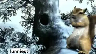Funniest Commercials - Fart saves the forest!