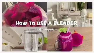 (⁠♡⁠ω⁠♡⁠ ⁠)⁠ ⁠~⁠♪ How to use a blender : English Practice Tasks 🎀💗