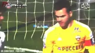 Стычка Акинфеева и Стевановича   FK   vk com