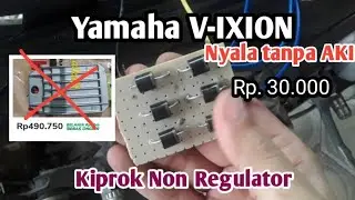 Rakit Dioda 3Phase pengganti Kiprok Vixion Super power Full . Nyala tanpa Aki.