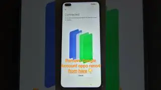 google account oppo reno4