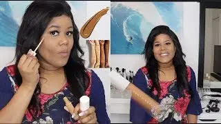New! Fenty Foundation Demo| Shade 385 + Concealer 370