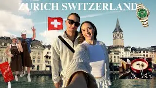 OUR FIRST TIME IN ZURICH, SWITZERLAND!