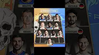 Germany x France combined XI 