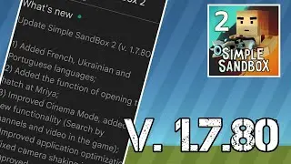Simple Sandbox 2 - New Update v. 1.7.80