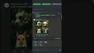 Créer une vidéo sur Midjourney (--video)