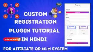 Custom Registration Plugin For Referral and Affiliate System - Paid Plugin !!