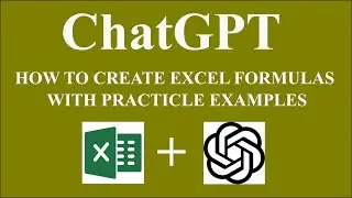 ChatGPT in Excel: How to Create Excel Formulas | chatgpt excel | excel with chatgpt