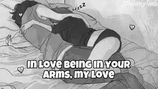 Dom girlfriend falls asleep in your arms [sleep aid] [soft breathing] [kissing] [cuddling]