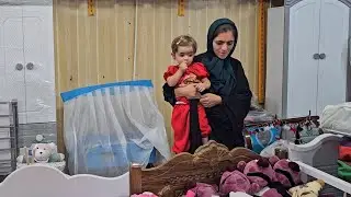 Buying food items and essential supplies in the city by Nilufar/ Nomadic life documentary