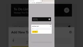 TO-DO LIST App With React js And Redux Toolkit